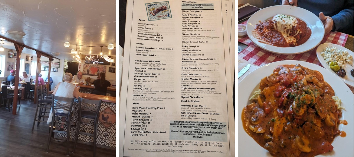 Sofia on Lafayette Menu